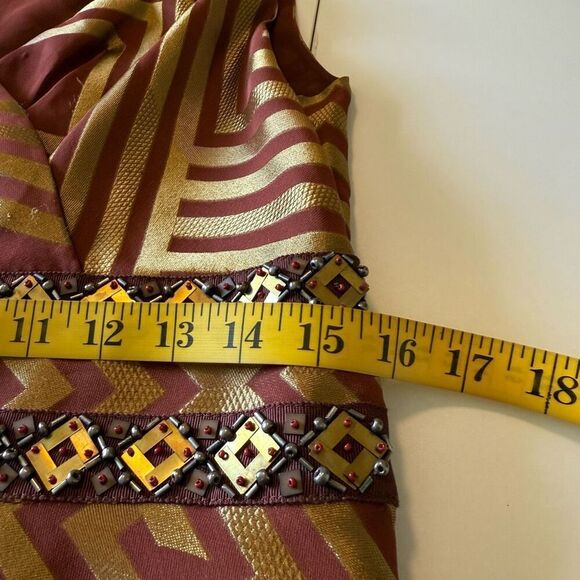 Diane Von Furstenberg Eugenia Silk Blend Fit & Flare Dress Sz 10 Old Money, Lux - Picture 13 of 16